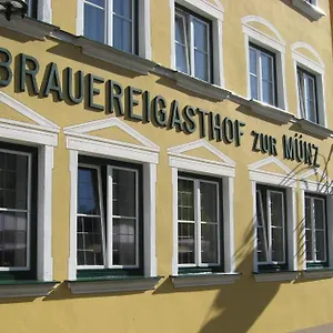 Brauereigasthof Zur Muenz Seit 1586 3*, Günzburg Německo